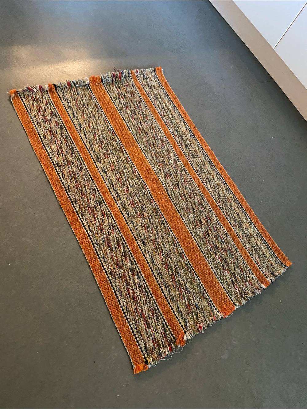 Vintage woven Accent Rug